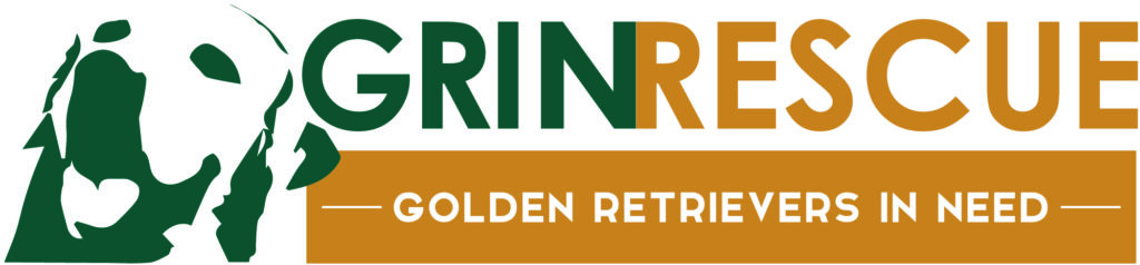 "Golden Retrievers In Need" logo
